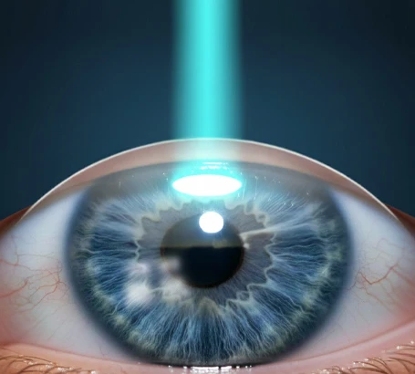 Frequent eye rubbing or excessive blinking