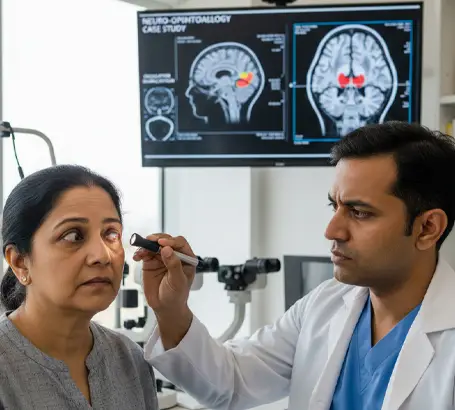 Neurological conditions affecting eye movement control