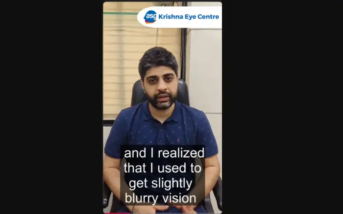 Patient Testimonial : Excessive Screen Time Caused Blurry Vision